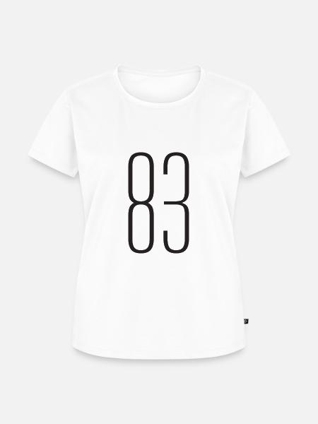 83 - Frauen Premium Bio T-Shirt - Weiß