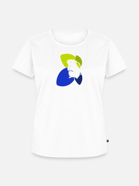 Hamster Maus Tierchen - Frauen Premium Bio T-Shirt - Weiß