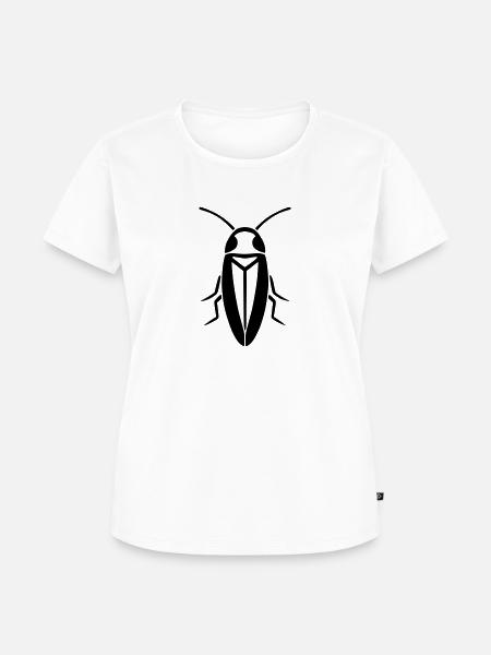 Schabe - Frauen Premium Bio T-Shirt - Weiß
