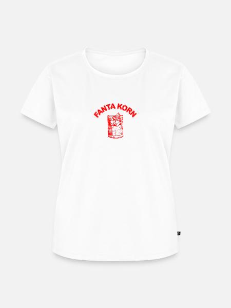 Fanta Korn Logo - Frauen Premium Bio T-Shirt - Weiß