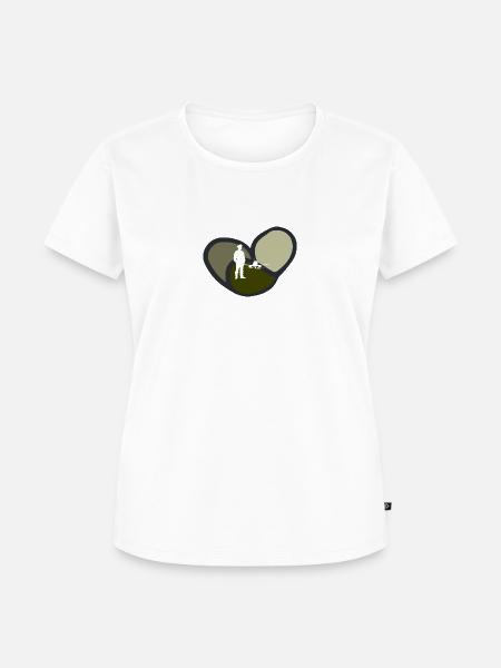 Airline Flug Flugbegleiter - Frauen Premium Bio T-Shirt - Weiß