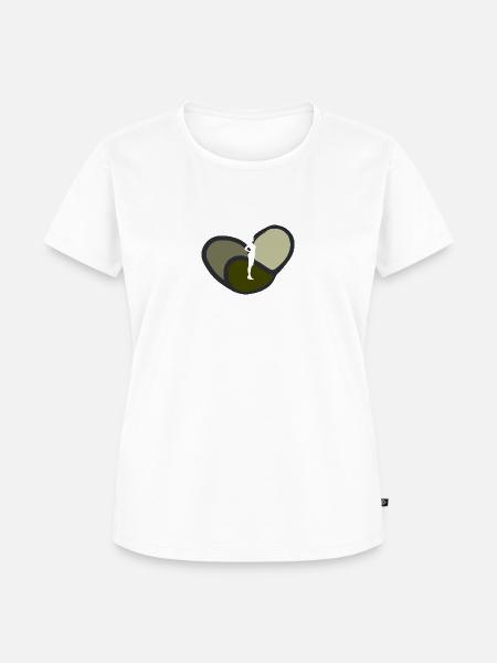 Airline Stewardess Flug - Frauen Premium Bio T-Shirt - Weiß
