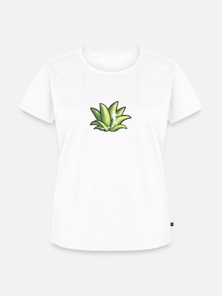 Marathon Startlinie Ausdauer - Frauen Premium Bio T-Shirt - Weiß