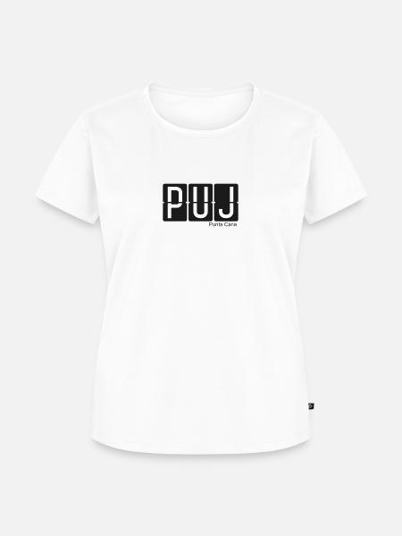 Punta Cana - Frauen Premium Bio T-Shirt - Weiß