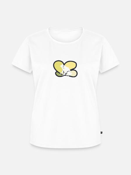 Amphibie Lurch - Frauen Premium Bio T-Shirt - Weiß