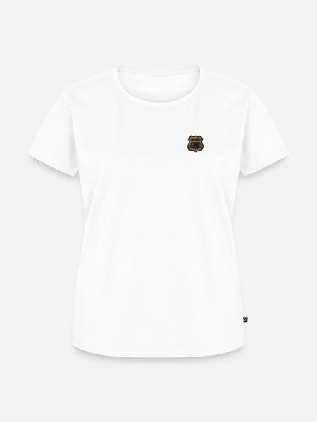 Aufkleber - Frauen Premium Bio T-Shirt - Weiß