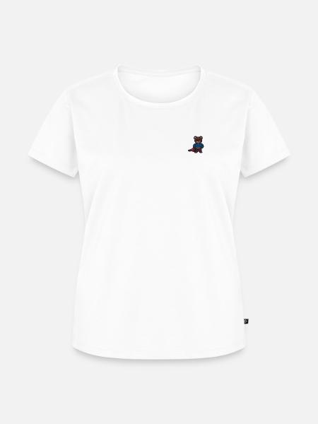 Superbear - Frauen Premium Bio T-Shirt - Weiß