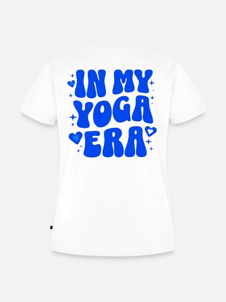 Yoga Geschenk Meditation Selfcare Achtsamkeit - Frauen Premium Bio T-Shirt - Weiß