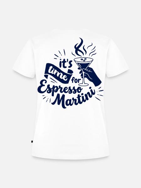 Espresso Martini Social Club - Frauen Premium Bio T-Shirt - Weiß