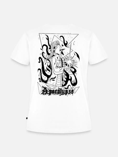 Apokalypse-Splitter - Frauen Premium Bio T-Shirt - Weiß