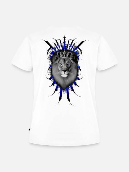 Lion deluxe - Frauen Premium Bio T-Shirt - Weiß