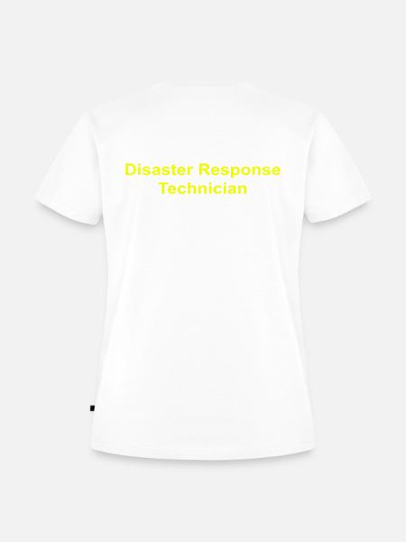 Disaster Response Technician - Frauen Premium Bio T-Shirt - Weiß