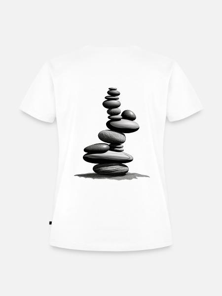 Balance - Frauen Premium Bio T-Shirt - Weiß