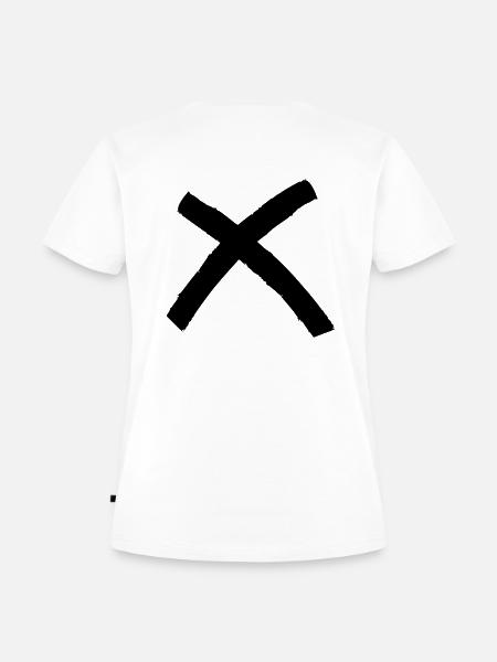 X - Frauen Premium Bio T-Shirt - Weiß