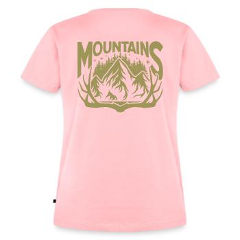 Forêt - T-shirt Premium bio Femme - rose - Dos - AI Model Female 172 dark (172cm)