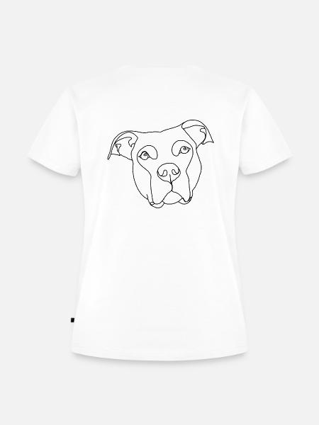 Ivy Fineline - Frauen Premium Bio T-Shirt - Weiß