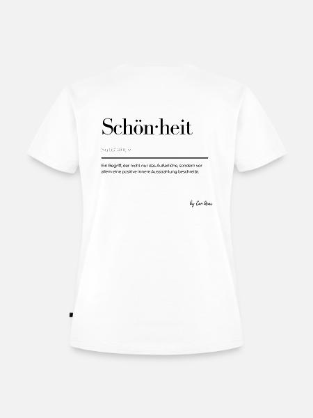 Schönheit - Frauen Premium Bio T-Shirt - Weiß