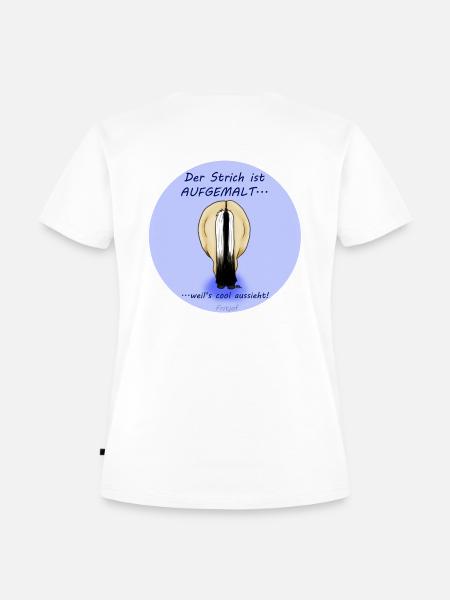 Aalstrich - Frauen Premium Bio T-Shirt - Weiß