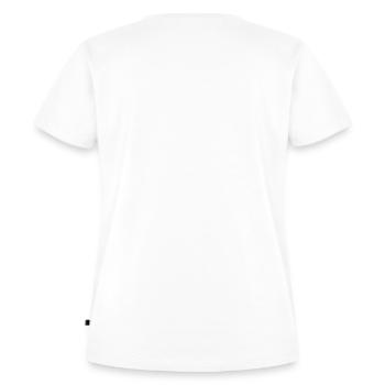 Psychische Gesundheit, Mental Health awareness - Frauen Premium Bio T-Shirt - Weiß - Hinten - AI Model Female 172 dark (172cm)