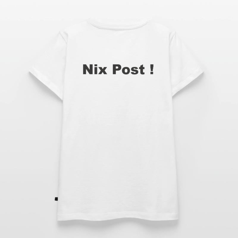 Niente post Maglietta ecologica premium da donna