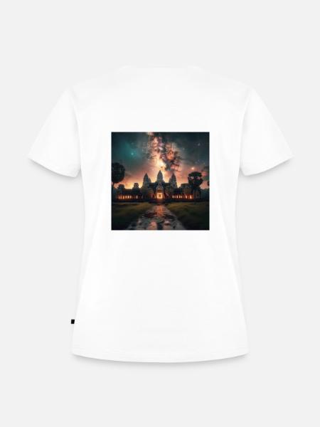 Das Tor zum Universum - Frauen Premium Bio T-Shirt - Weiß