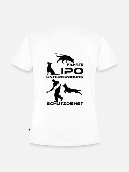 78 - IPO (ehemals VPG) - Frauen Premium Bio T-Shirt - Weiß