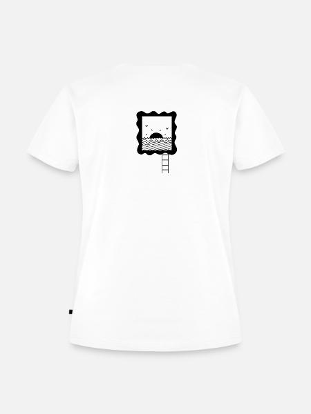 Fenster zum Meer - Frauen Premium Bio T-Shirt - Weiß