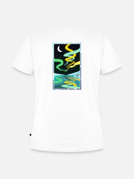 Winter Chills - Frauen Premium Bio T-Shirt - Weiß