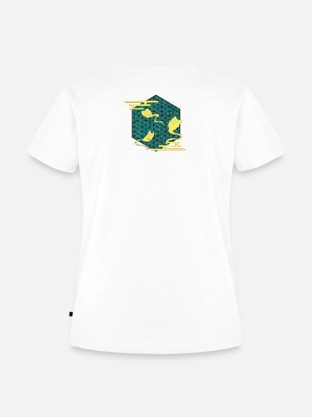 Nymphae - Frauen Premium Bio T-Shirt - Weiß