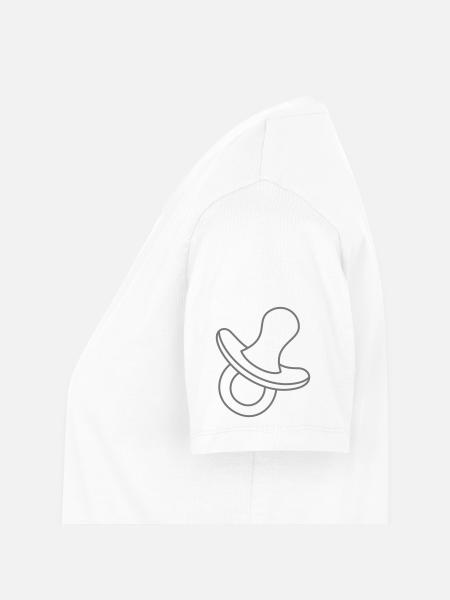 Schnuller - Frauen Premium Bio T-Shirt - Weiß