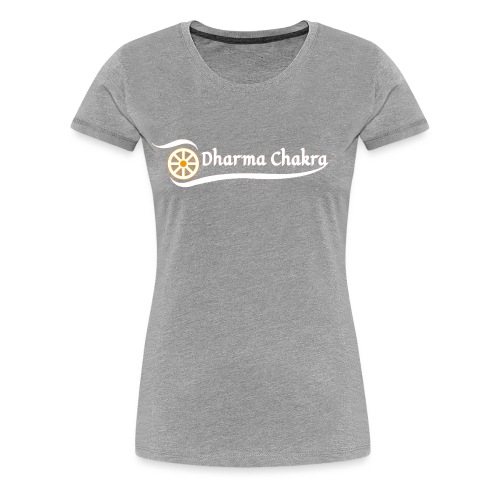 Dharmachakra Logo png - Frauen Premium T-Shirt