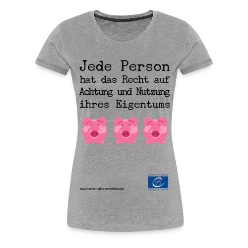 g protection - Frauen Premium T-Shirt