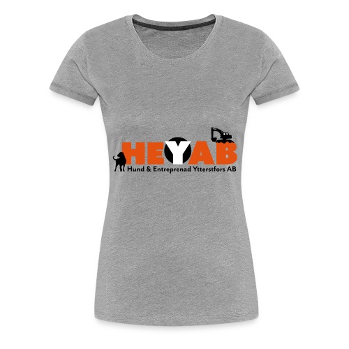 HEYAB logo - Premium-T-shirt dam