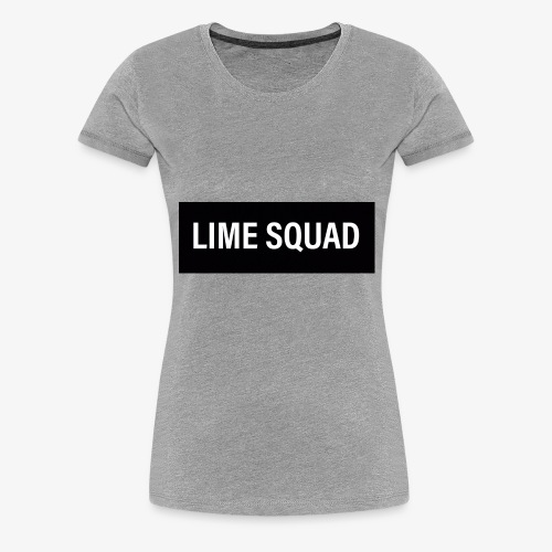 LIME SQUAD V1 - Premium-T-shirt dam