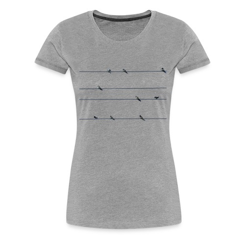 Vogelschutzbund - Frauen Premium T-Shirt