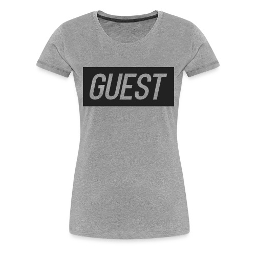 G-rectangle (grey) - Women's Premium T-Shirt
