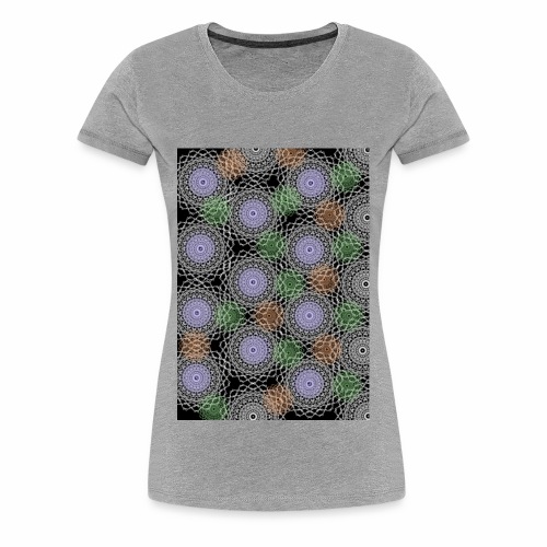 Floral illusion - Women's Premium T-Shirt