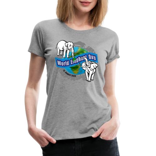 World Elephant Day 2020 - Frauen Premium T-Shirt