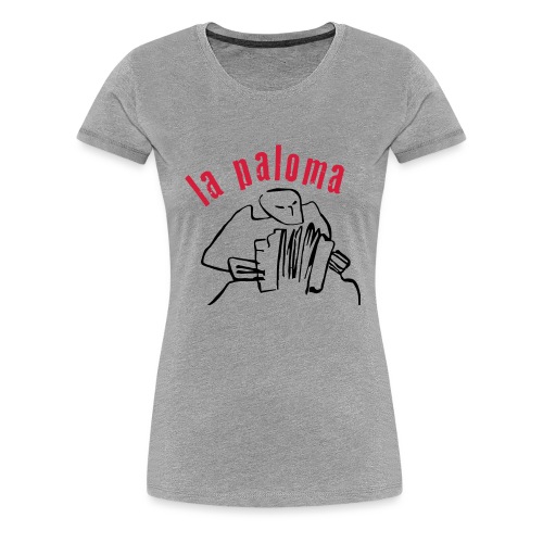 akkordeon04b - Frauen Premium T-Shirt