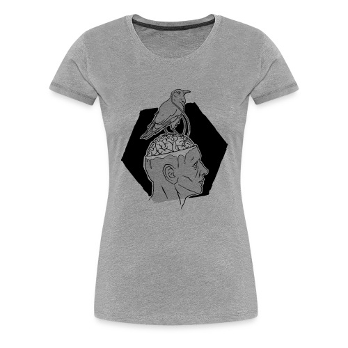 Augmented Humans - Crow - T-shirt Premium Femme