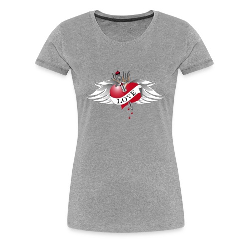 Love Hurts 4- Liebe verletzt - Frauen Premium T-Shirt