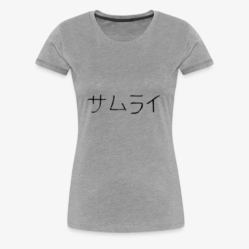 SAMURAI. - T-shirt Premium Femme