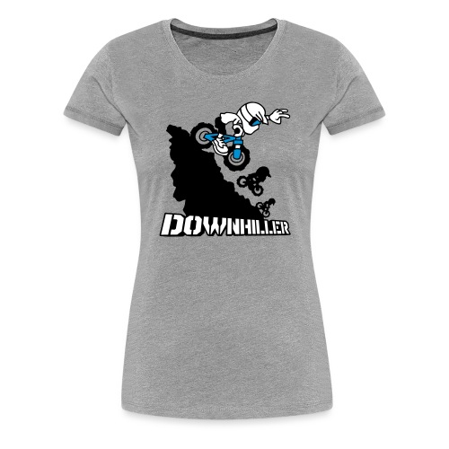 Downhiller - Frauen Premium T-Shirt
