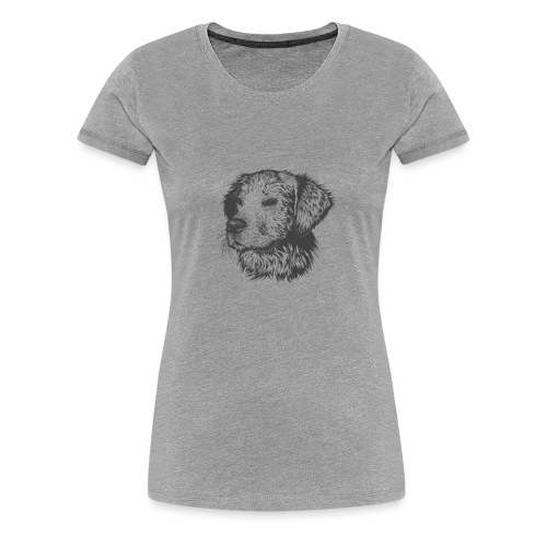 koiran kuva - Naisten premium t-paita