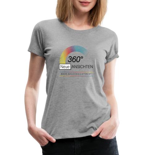 Logo NeueAnsichten - Frauen Premium T-Shirt
