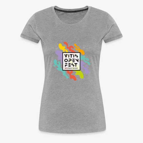 VitisOpenFest design - Naisten premium t-paita