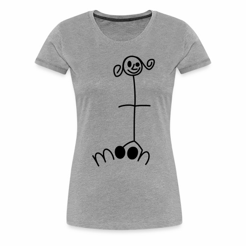 petite fille moon - T-shirt Premium Femme