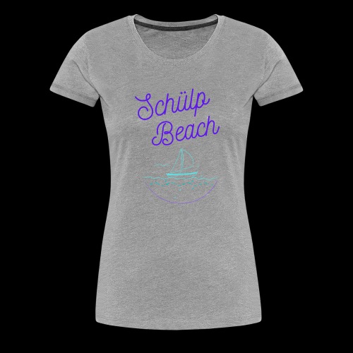 Schülp Beach 3 - Frauen Premium T-Shirt