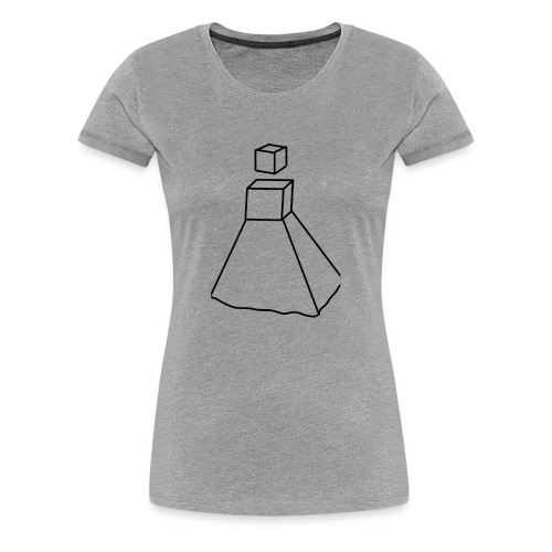 Design Robot Girl - T-shirt Premium Femme
