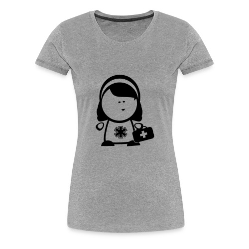 Retter Sani Girl - Frauen Premium T-Shirt